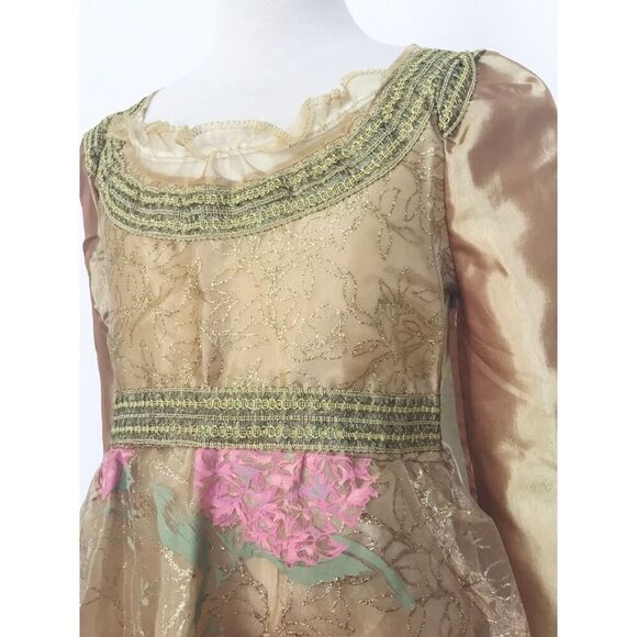 NEW Disney Girls 7/8 Maleficent Aurora Costume - Picture 5 of 5